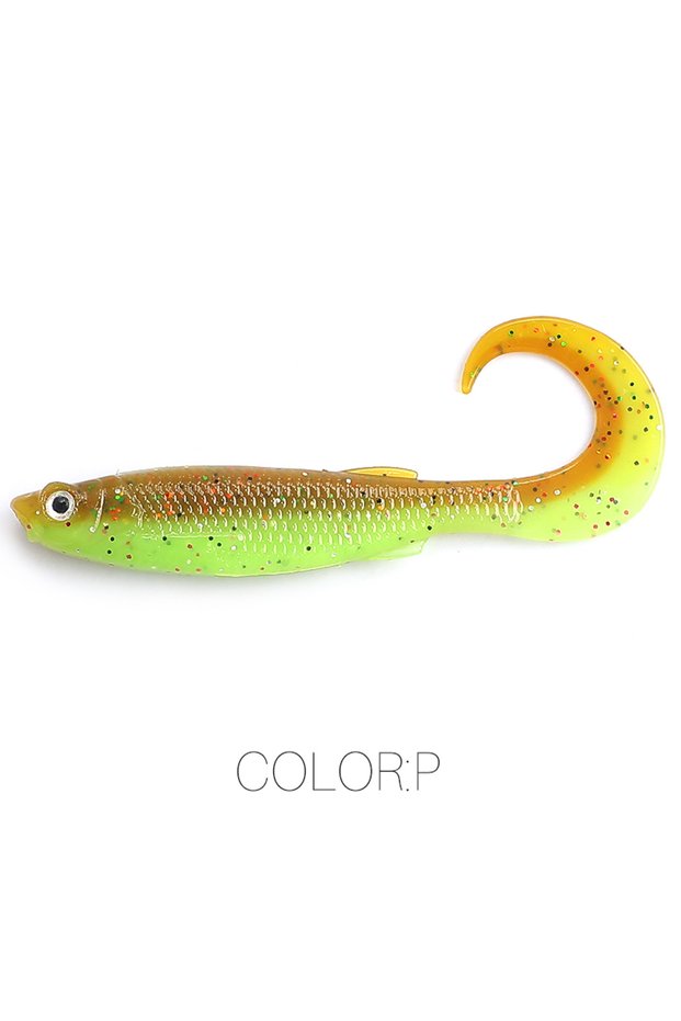 50mm 12pcs 1.06g P 2023 Supercontinent Swimbait Shad T-Tail Luya soft bait 5cm/6.5CM Pike Zander Pre