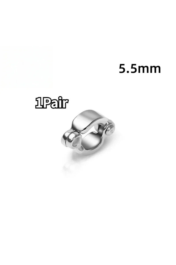 5.5mm Parrot Foot Rings Metal Pet Bird Leg Rings Outdoor Fly Training Activity Anti-Lost Opening Cli