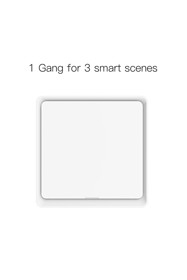 MOES 1 Gang Scene Switch Moes ZigBee Wireless Scene Switch 12 Control Modes Handheld Push Button 2MQ
