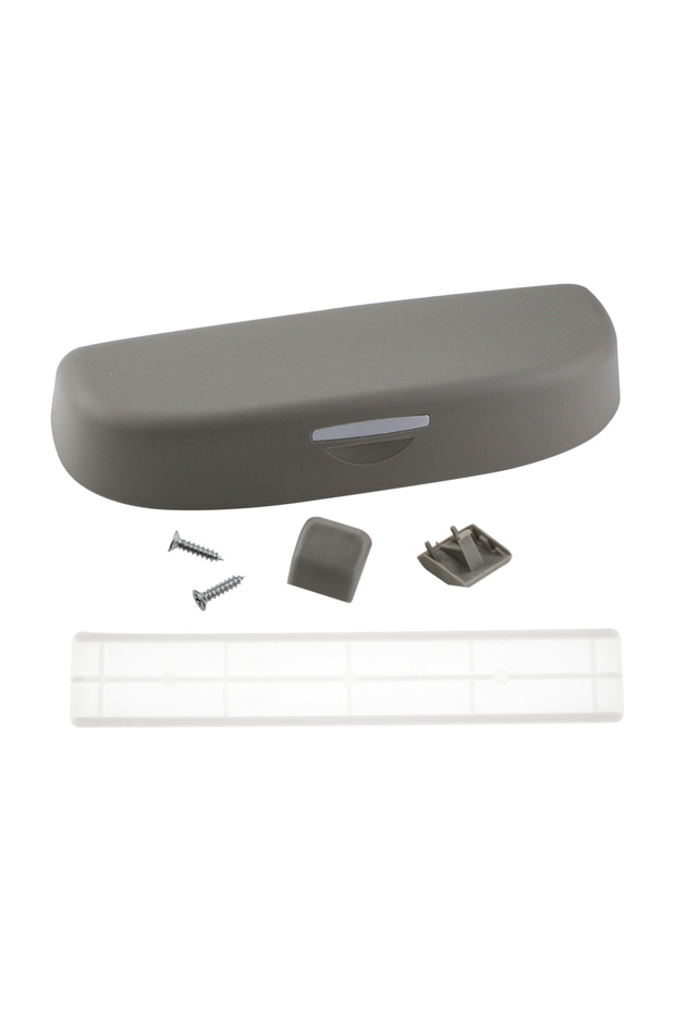 GRAY Car Glasses Sunglasses Holder Case for Toyota Corolla Yaris Vios 2000-2011 Glasses Storage Box