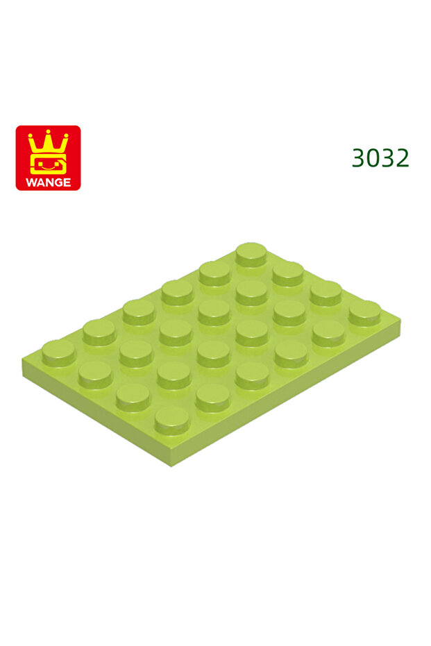 حوالي 31 قطعة 51. لايم وانج 31 قطعة/مجموعة 3032 4x6 ألواح بناء أساسية متوافقة مع قطع MOC
