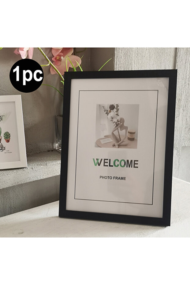 A4 21X29.8cm 1PC black 1Pc/3Pcs Wall Gallery Photo Frames15X20 20X25 A4 Pictures Frame for Table To