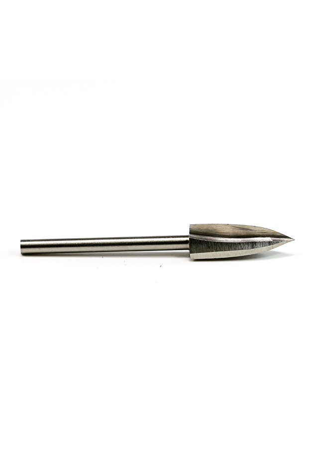 Silver Wood Carving Drill Bit HSS Engraving Drill Bit Set Solid Carbide Steel Root