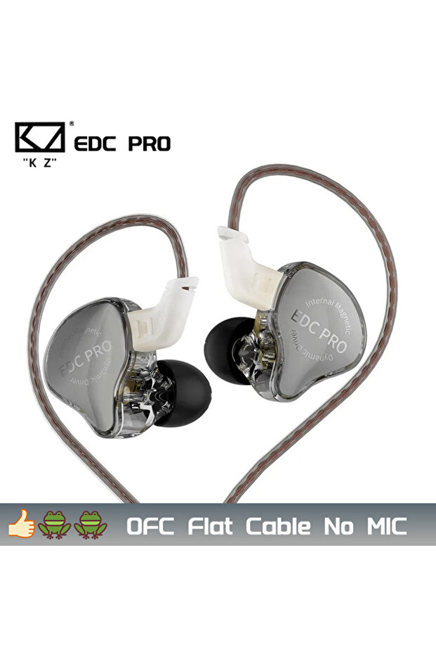 OFC No MIC NEW KZ EDCPRO HIFI Best In-ear Wired Earphone High-sensitivity High-dynamic Drivers Sport