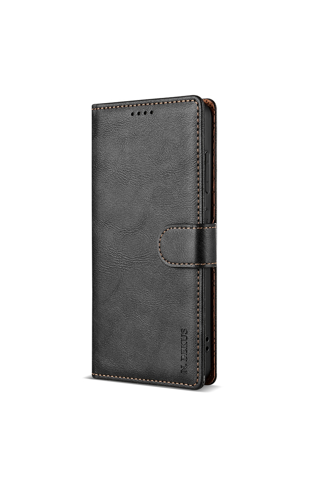 for S24 black Business Leather Phone Case For Samsung Galaxy S26 S25 S24 S23 Ultra S22 S21 FE S20 S1
