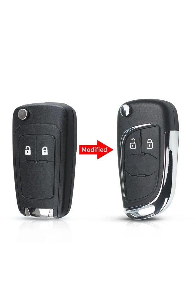 For Chevrolet 2 Buttons Modified KEYYOU For Chevrolet Cruze For OPEL Insignia Astra Zafira Mokka Agi