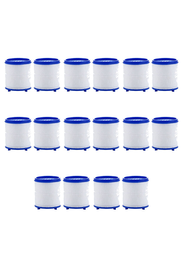 APWIKOGER 16PCS Filters Kitchen Faucet Water Filter Pressurized Sink Filter Water Purifier 360° Tap