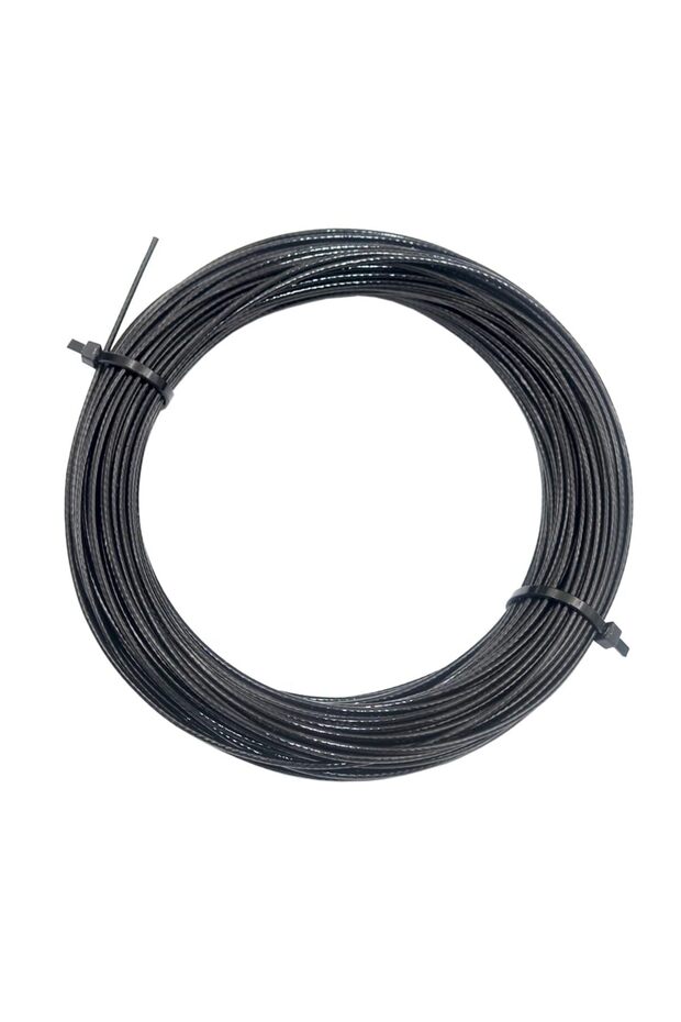 2Mmx5M 5m Vinyl Coated Wire Rope Stainless Steel Clothesline Lifting Lock Aluminum Sleeve Traction S