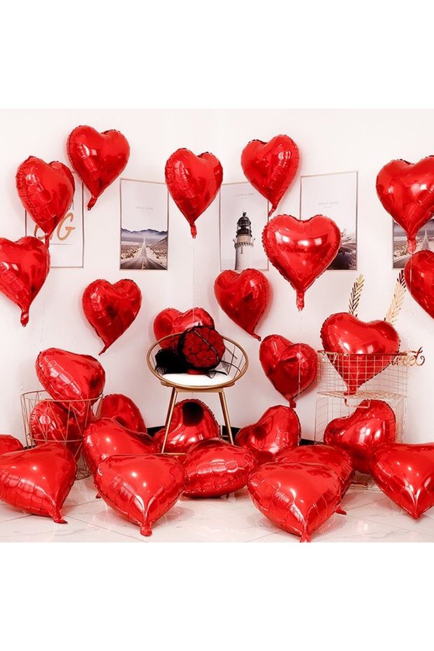 10inch 10pcs Red 10/50/100Pcs DIY Wedding Party Decoration Love Balloons Day Romantic Proposal for H