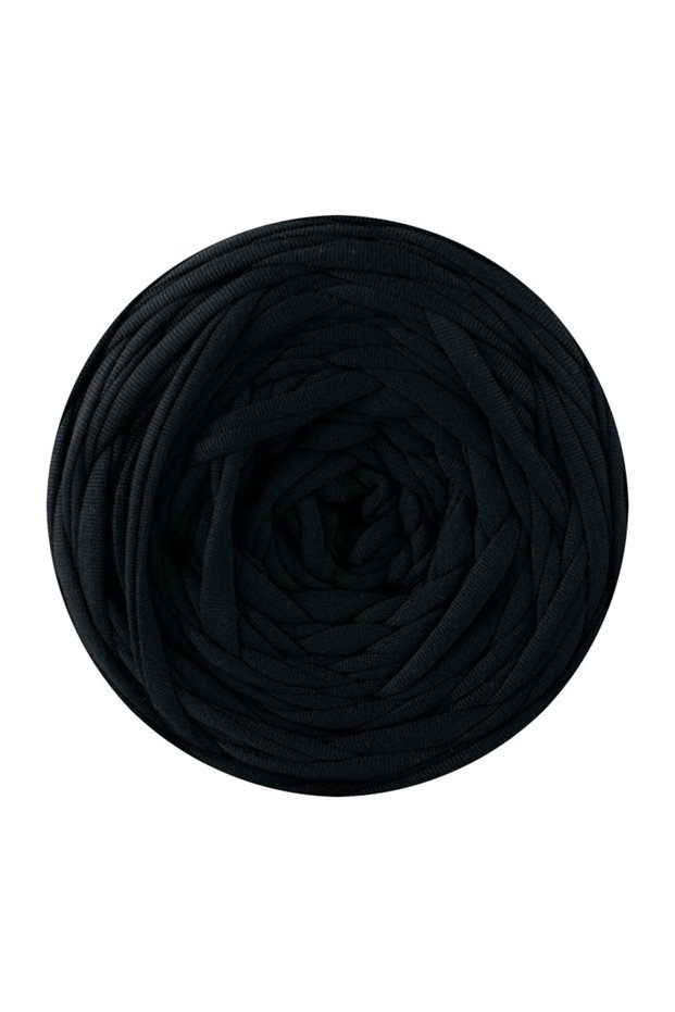 black 280g Crochet Yarn Soft & DurableT-Shirt Yarn for DIY Crochet Crafts Bags, Cushions, Dolls & Ho