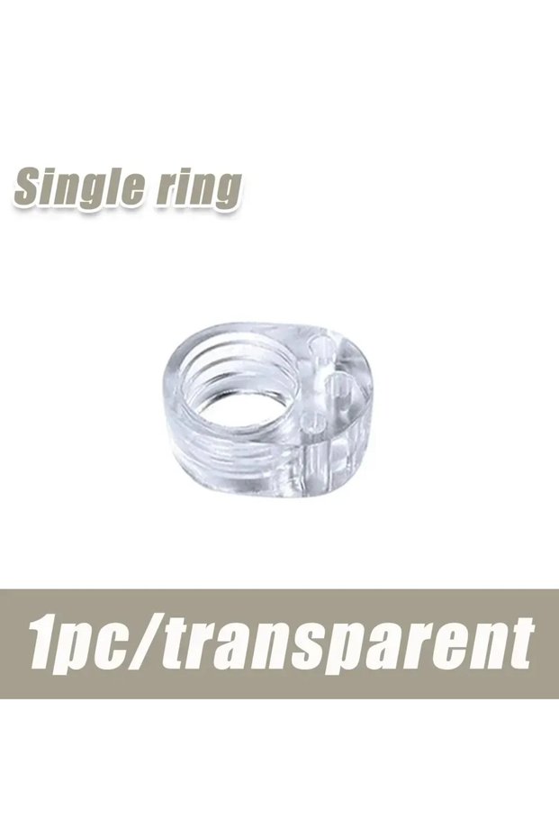 1pc-Single ring Door Stop Doorstop Baby Safety Supplies Transparent Silicone Door Handle Pad Home Im