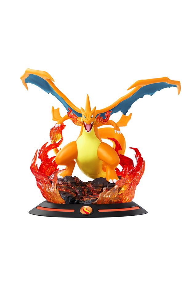 Boxed Mega Charizard Anime Pokemon Original Action Figures Mega Collect Series Lucario Gardevoir Gen