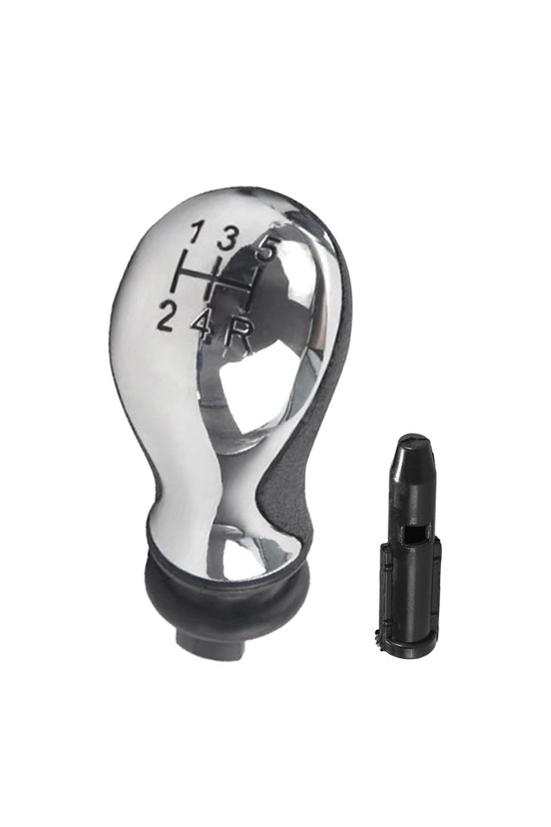 Silver 5 Speed Gear Stick Shifter Lever Head Manual Car Gear Shift Knob for Citroen C5 01-08 Xsara P