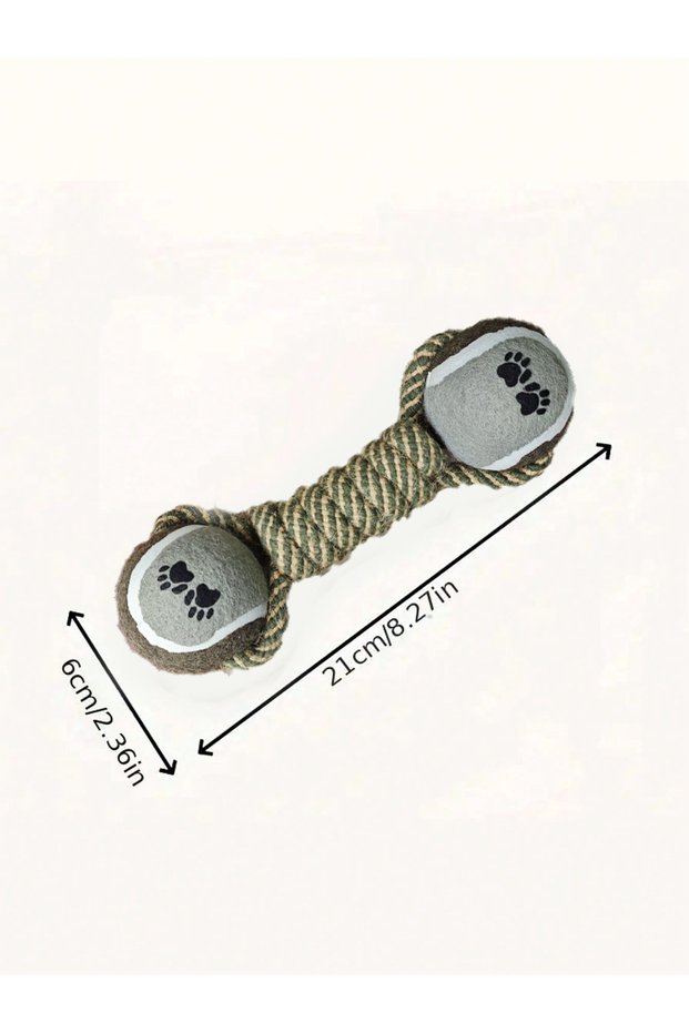 1pc molar rope 1 piece of indestructible teeth cleaning pet toy, dog chew durable toy, cat and dog t