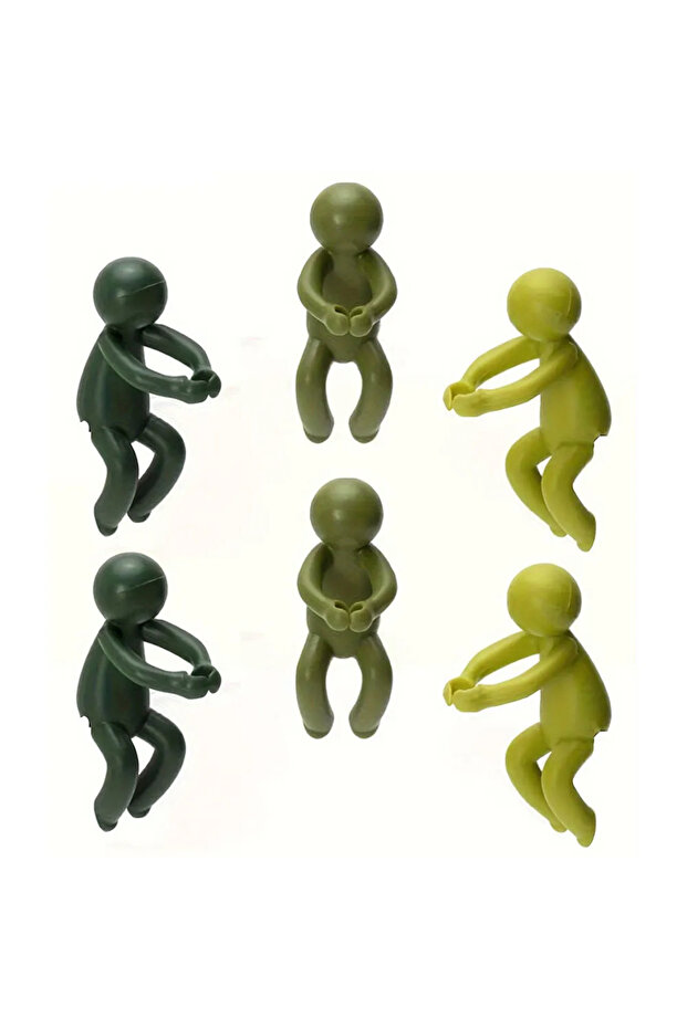 6Pcs Random color 1-6 PCS Cute Plant Stand Plastic Plant Support Pile Greenhouse Arrangement Fixed R