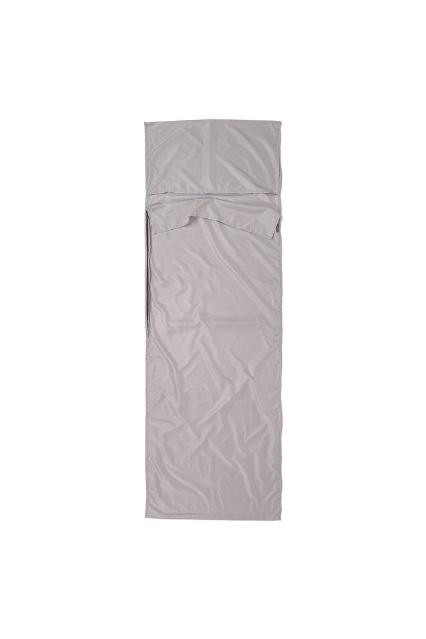 Grey TOMSHOO 70*210CM Outdoor Travel Camping Hiking Polyester Pongee Healthy Sleeping Bag Liner with