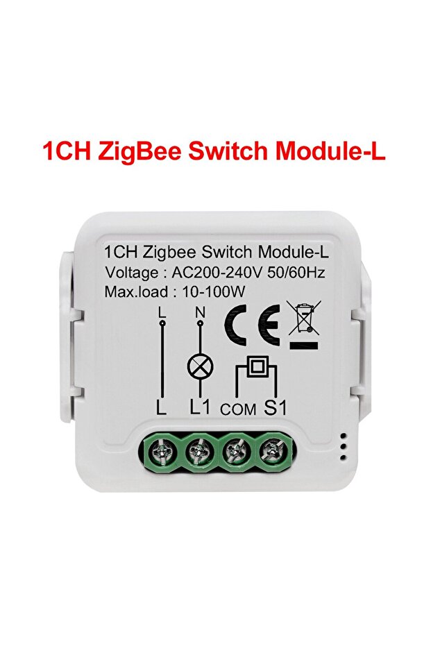 وحدة مفتاح ذكي ZB Switch 1CH L GIRIER Tuya ZigBee لا تتطلب سلكًا محايدًا 1/2/3/4 قنوات DIY