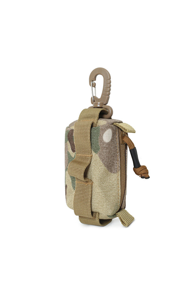 CP Tactical EDC Pouch Zipper Key Card Holder Pouch Coin Purses Organizer Storage Wallet For Camping
