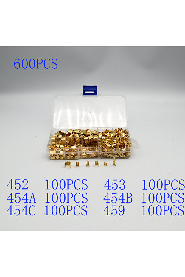600pcs 400/500/550/600pcs /box 453 U-shaped terminal tab cold inserts connectors cold terminal small