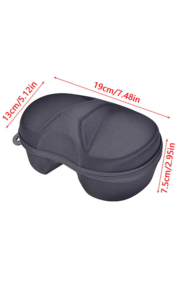 Black Diving Glasses Storage Box Underwater Mask Goggles Glasses Storage Diving Face Cover Snorkel Z