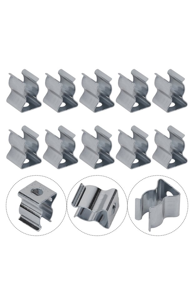 10mm CLIPS Tool Holder 10pcs 6-28mm OPEN TYPE Replacement SPRING TERRY CLIPS Professional Portable P