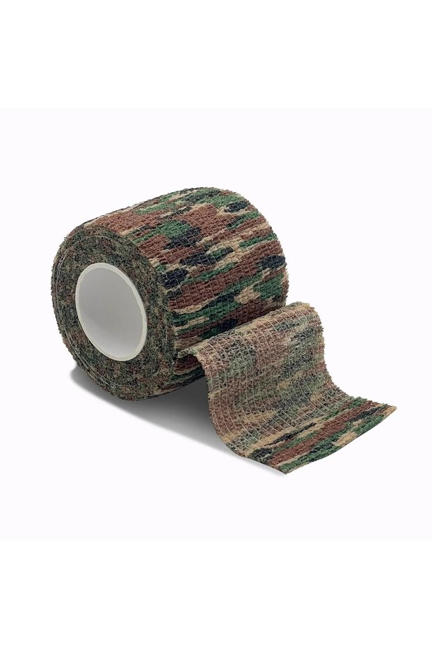 Style 15-5cm 1/6/10pcs 5*450cm Camouflage Elastic Bandage Hunt Disguise Elastoplast Wrap Tape Self A