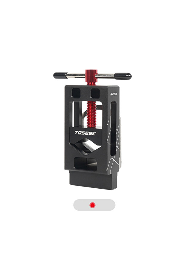 red TOSEEK Bicycle Fork Handlebar Seatpost Cutter Tools Bike Carbon Fiber Steerer Bar Cutter Holder