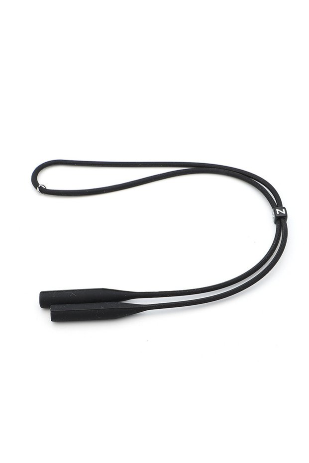 Black Silicone Round Head Buckle Glasses Cord Sports Non-slip And Non-slip Extra-long Round Head Gla