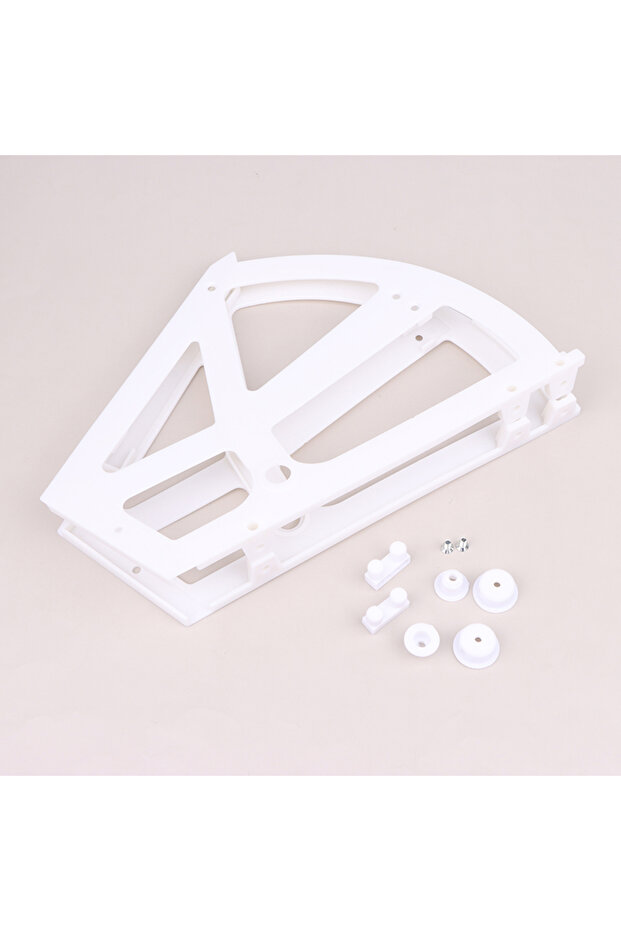 White Shoe Cabinet Hinges Accessories Plastic Hinge For Shoes Rack Drawer Storage Shelf Turn Over Fu