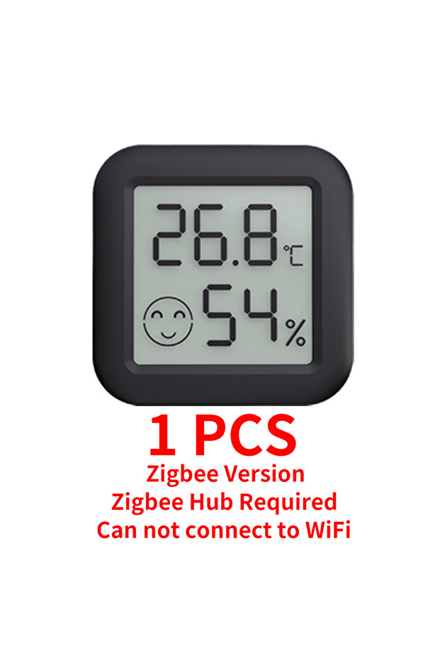 ZTH03 Tuya Zigbee 3.0 Temperature Humidity Sensor APP Remote Control Thermometer via Smart Life For