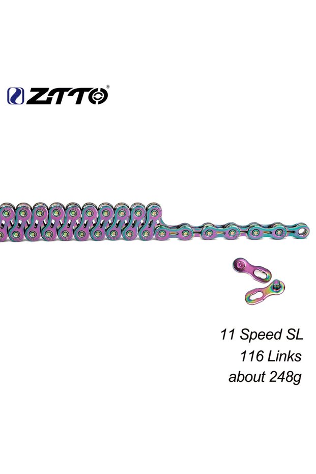 11s Colorful SL MTB Road Bike Colorful Chain 8s 9s 10s 11s 12s Speed Chain Universal High
