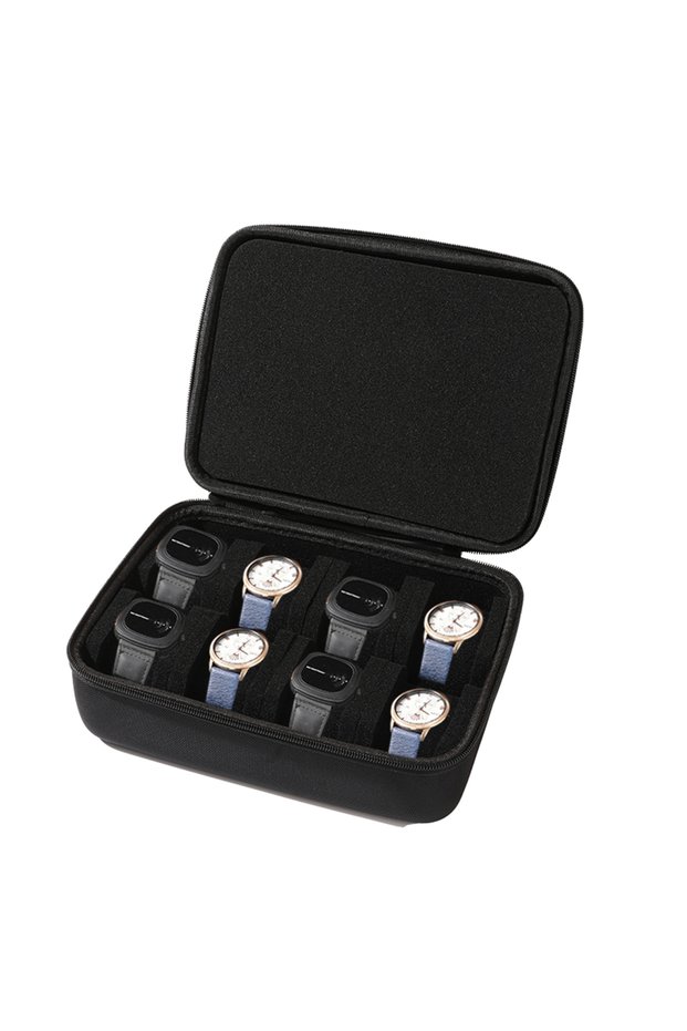 Style8 Watch Box Organizer for Men or Women,Watch Travel Case Portable Storage Watch Display Holder