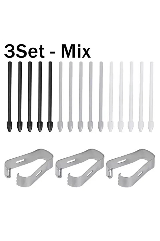 3Set Mix Pen Tip For Tab S6 S8 Stylus Pen Replacement Tip Nib For Tab S9 S10 S24 S25...