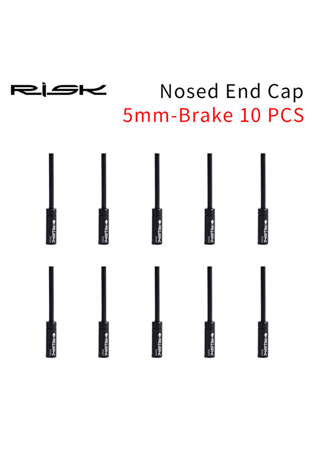 5mm 10 10pcs MTB Road Bicycle Oiling Nosed End Caps,Aluminum Bike Cable end Cap with Oiling Catheth,