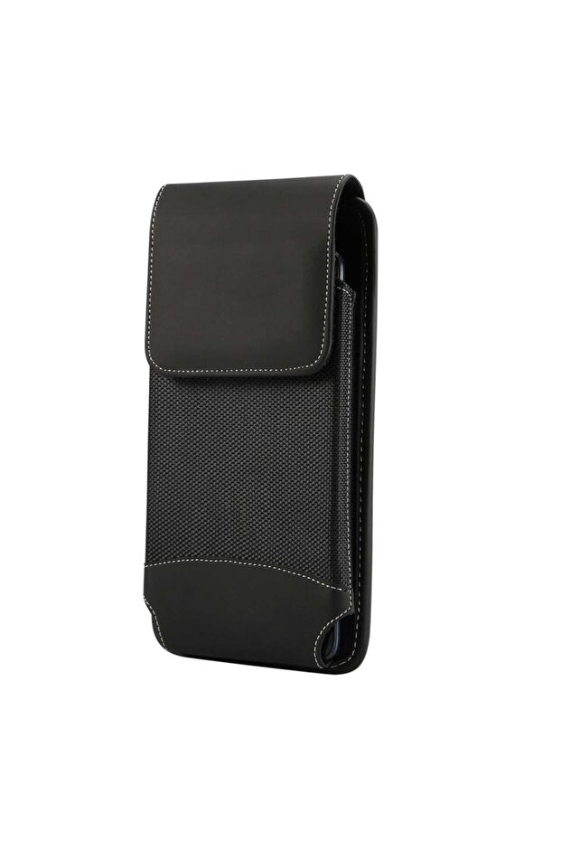 5.7-6.3 inch black Universal 4.7-6.9 inch mobile Phone Pouch Holster for iphone Belt Clip Oxf...
