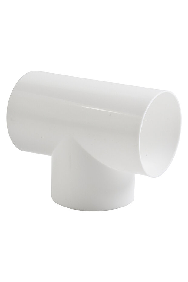 T Shape 100mm 100mm T/Y Connector Duct Connector Quick Ventilation Tube Coupler 3 Ways Splitter Pvc