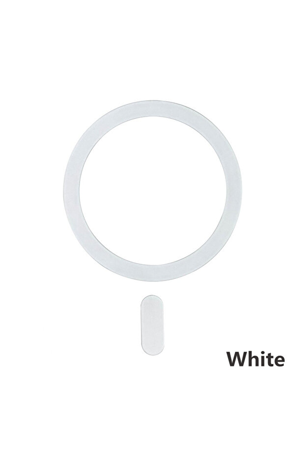 1PCS White for Magsafe Magnetic Plate Ring Universal Macsafe Metal Sticker Support Wireless Charger
