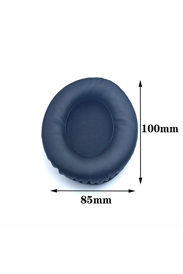 85mm x 100mm Oval Ear Pads For Headphones Covers Sponge Leather Foam Cushion 60*70 60*80 65*85 70*90