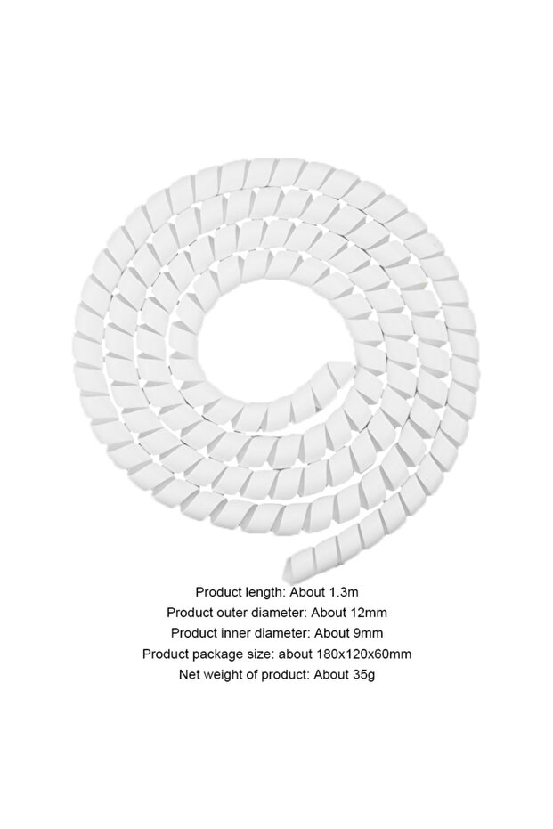 alloet 1PC White 1.3m Electric Scooter Line Protector Cover Universal Electric Scooter Cable Protect