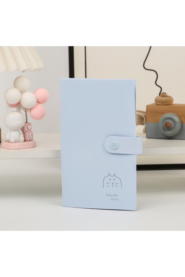 Cat 120 cards 84/120/240 Slots Cards Holder Large Capacity Collection Album Binder Photocards Storag