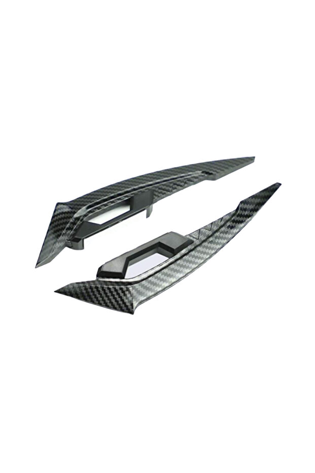 1Pair carbon fibre 1 Pair Universal Motorcycle Winglet Aerodynamic Spoiler Dynamic Wing Decoration S