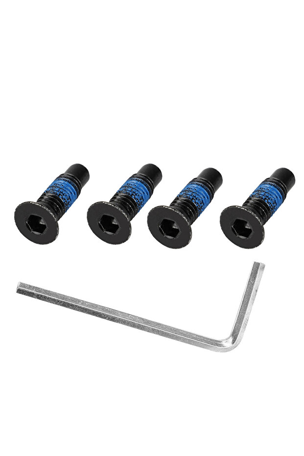 blblue4PCS 4/6/10PCS Original Screws for Ninebot F40 F30 P100S MAX G2 G30 Front Fork Tube Pole Dashb