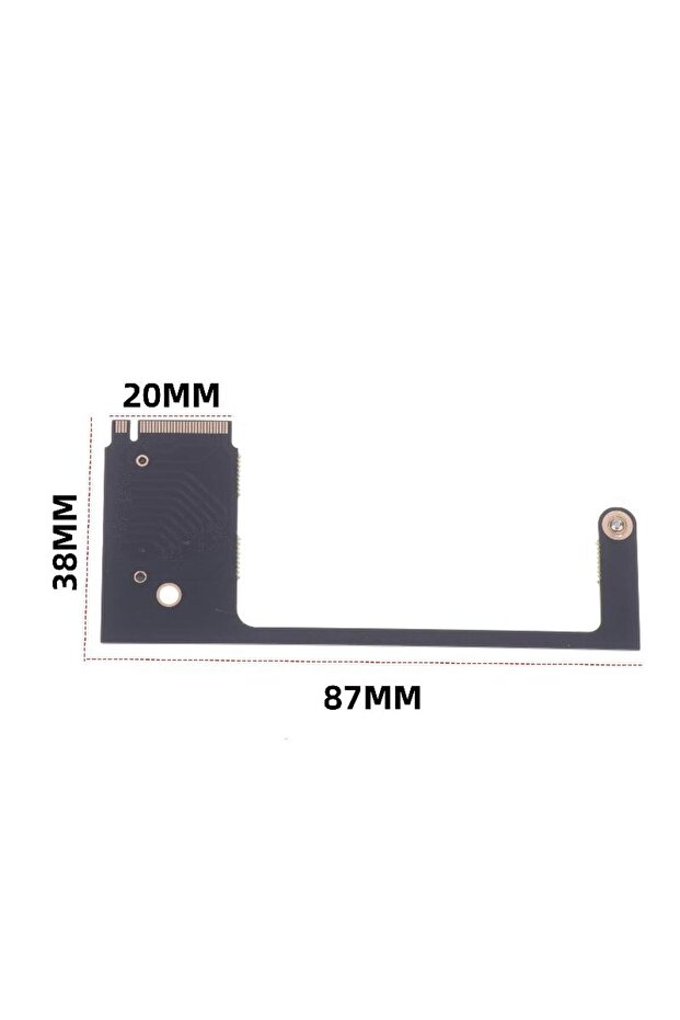 KOQZM Onesize 1Pc M.2 2230 to 2280 NVME SSD Adapter - 4T Expansion Board Riser Card for MSI Claw 7/8
