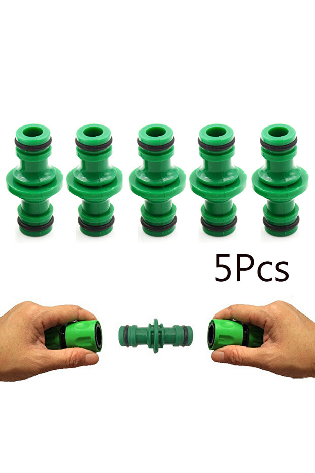 5Pcs 5Pcs Joiner Repair Coupling 1/2' Garden Hose Fittings Pipe Connector Homebrew Quickly Connector