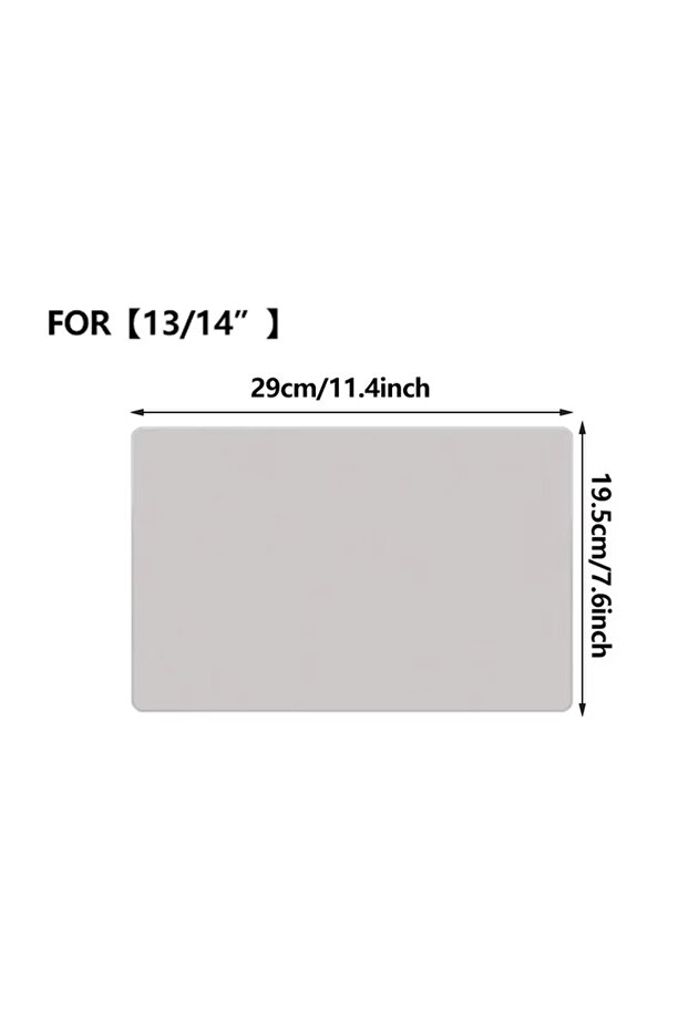 13 in Microfiber Dustproof Cleaning Cloth Notebook Keyboard Cover Laptop Screen Cleaner Kit for MacB