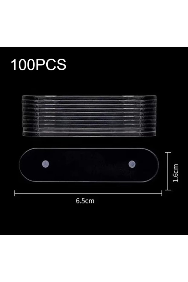 100pcs 10/20/30pcs False Nail Tips Display Stand With Magnet Transparent Practice Acrylic Gel Polish