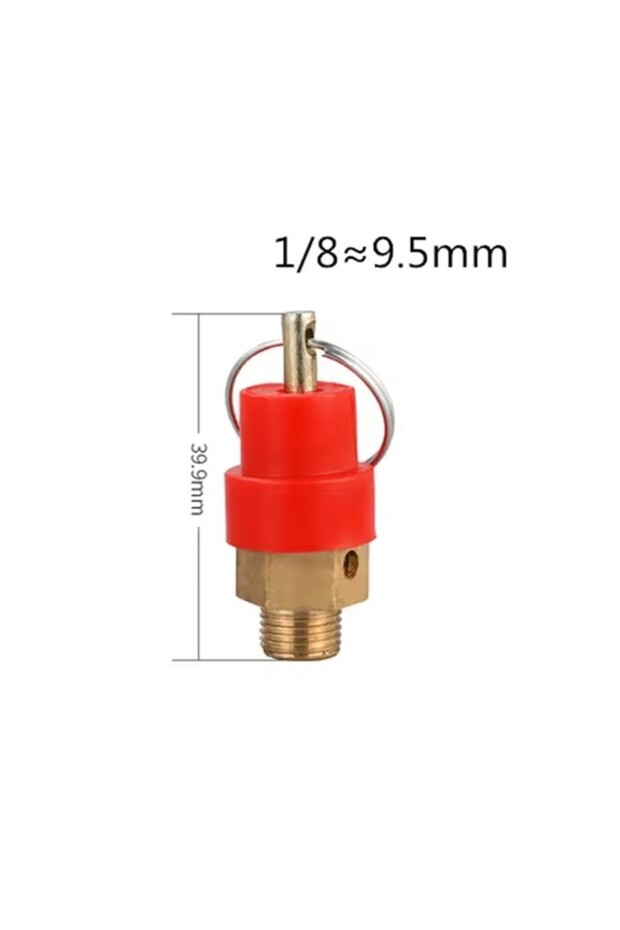 01 1/8" 1/4'' 3/8" 1/2" BSP 8kg 120Psi Air Compressor Safety Relief Valve Pressure Release Regulator