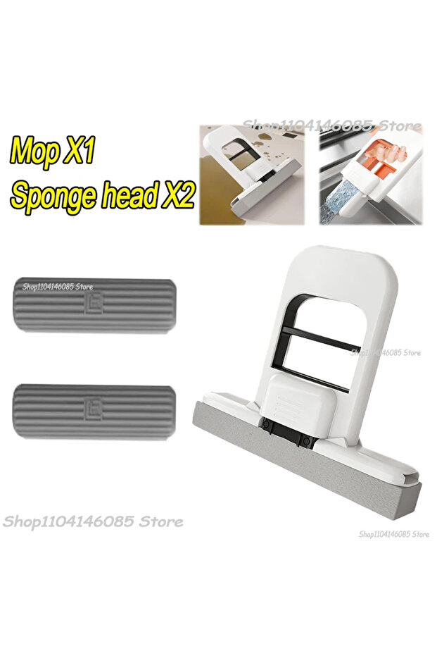 Style 4 Strong Absorbent Mini Mop Dust Removal Portable Cleaning Mop with Sponge Mini Sponge Mop Wet