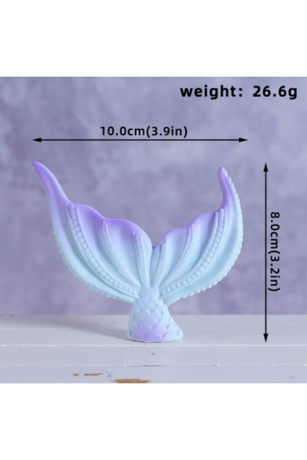 1pcs Mermaid Theme Cake Decor Birthday Party Decor Girl 1st First Birthday Kids Mermaid Birthday Par