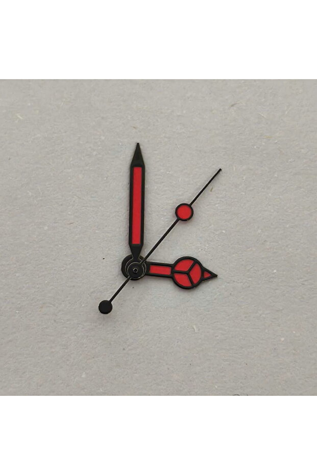 11Black Red Green Luminescent Black Silver Edged Mercedes Style Watch Hands Accessories for NH35/36/